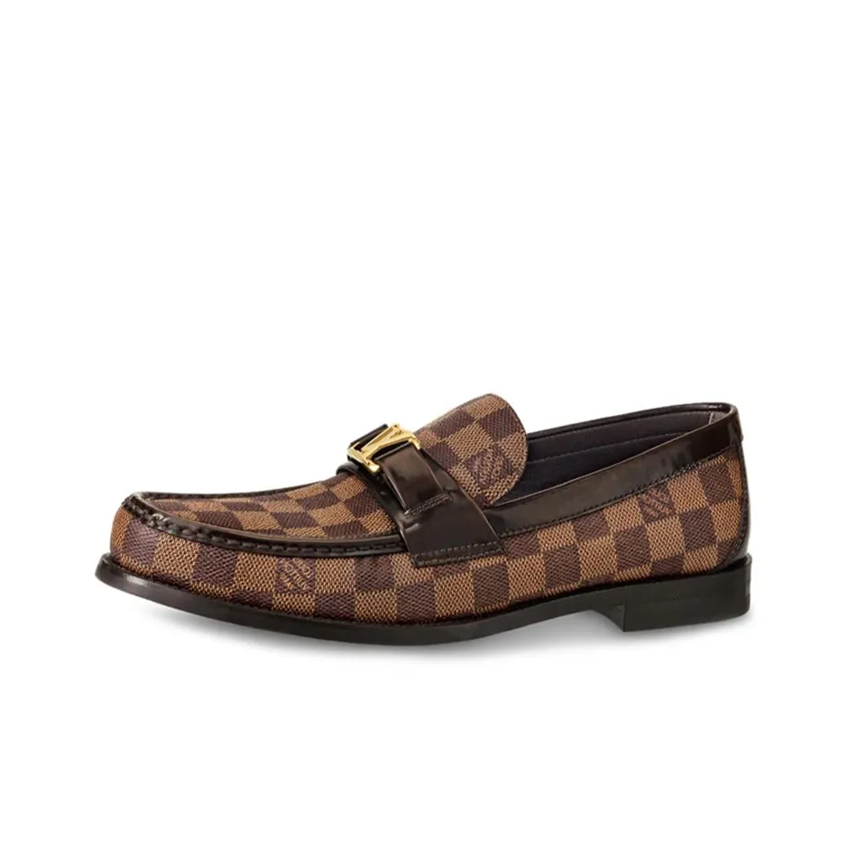 LOUIS VUITTON Lv Major Loafers 'Brown'