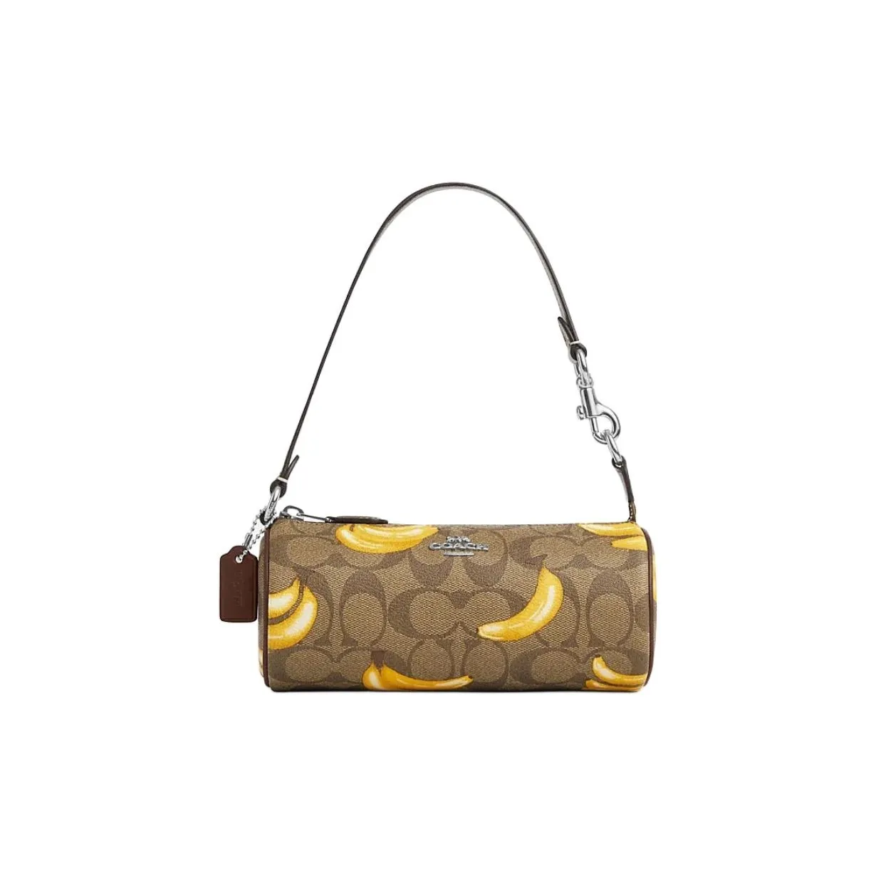 COACH Nolita Искусственная кожа Цилиндрическая сумка Сумка через плечо Маленькая Женская