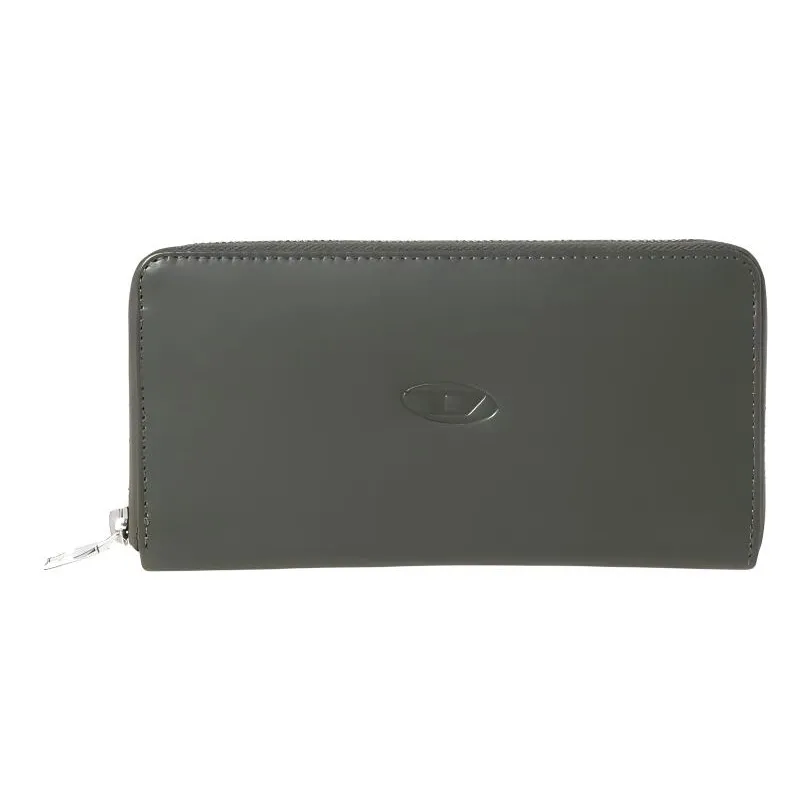 DIESEL Cow Leather Wallet Regular Men's Green