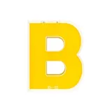 레터링 B 벽걸이 수납 선물 포장 (조립 블록 미포함)