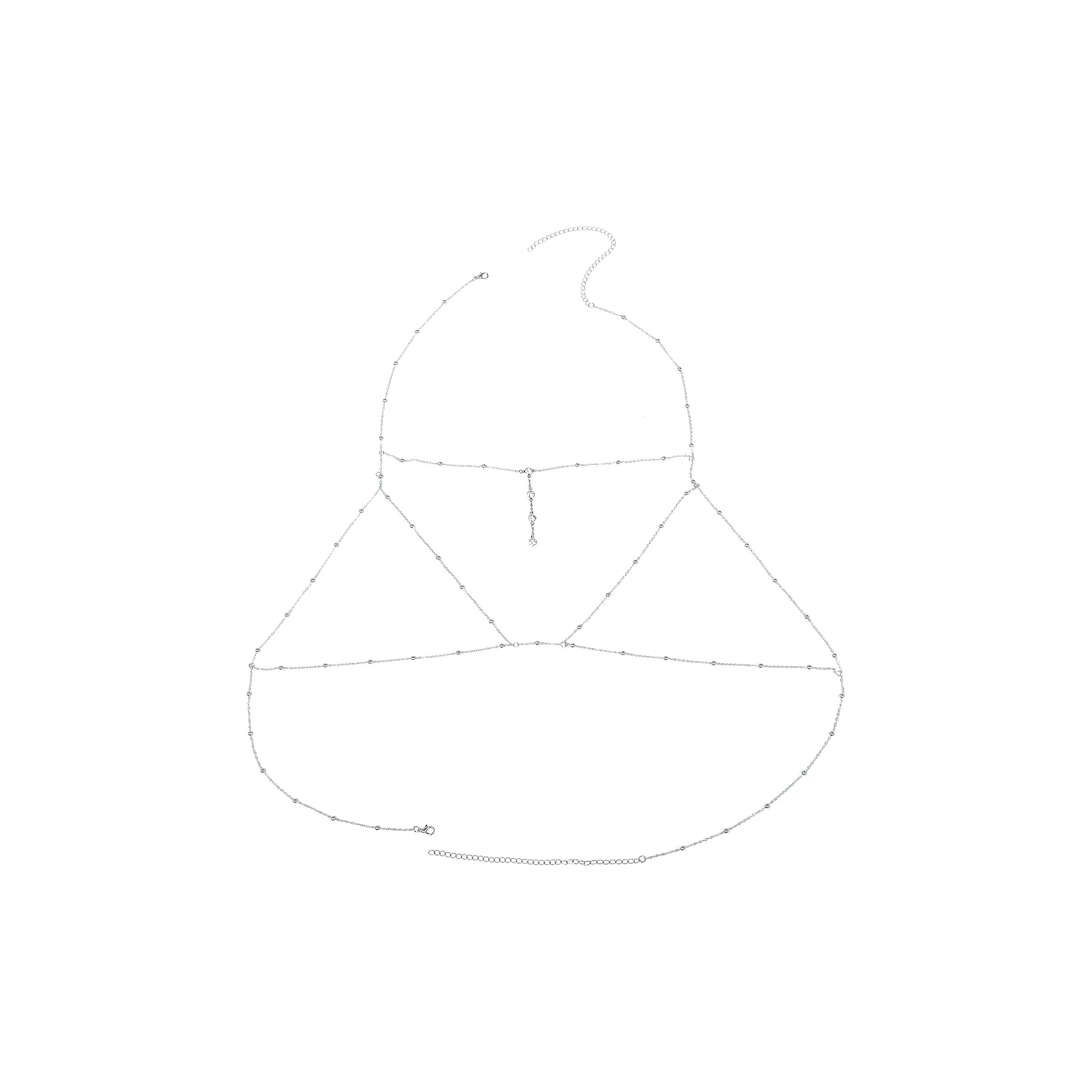 BLESSED BULLET Цепь из сплава для тела женская