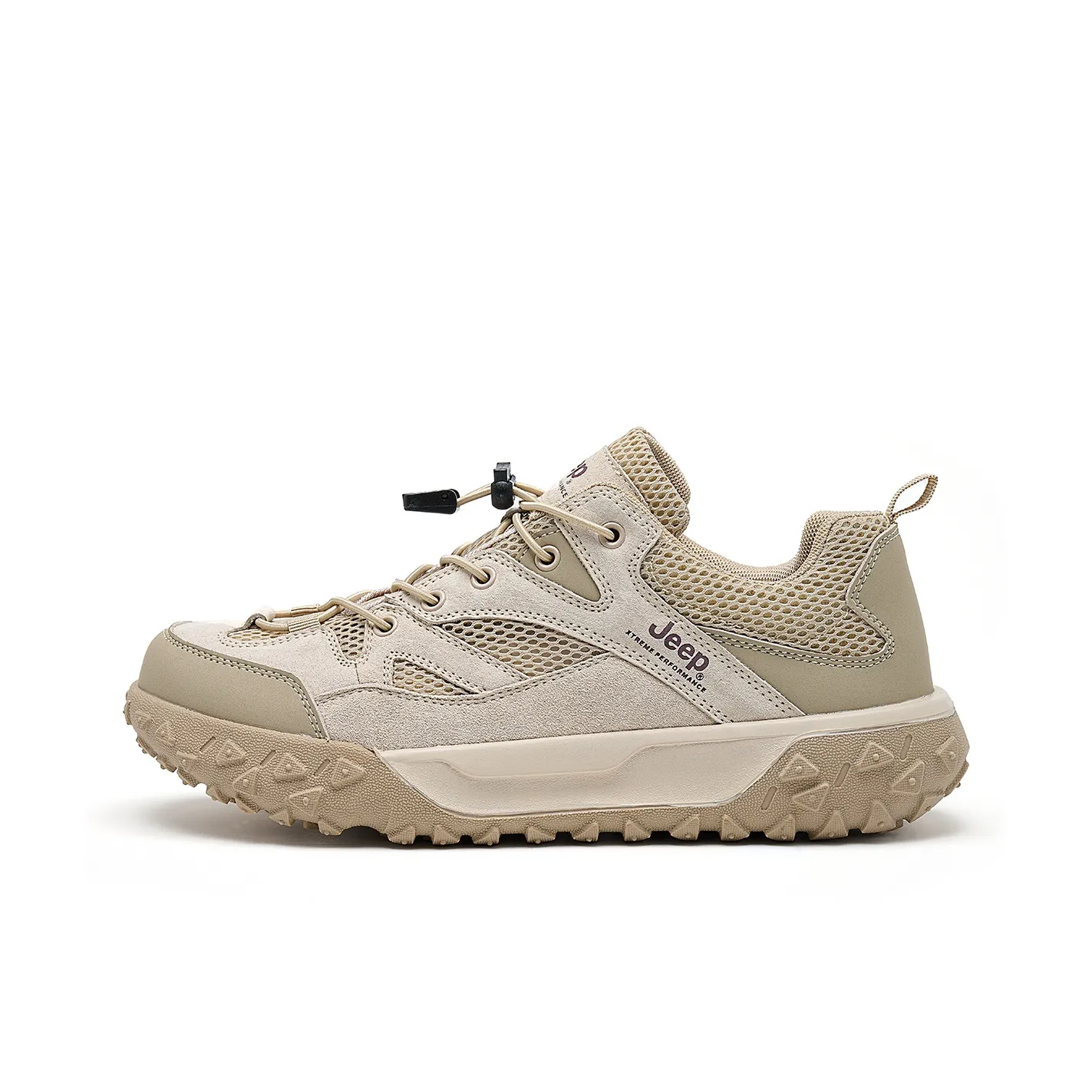 Jeep Low Top Hiking Shoes Men's Sand