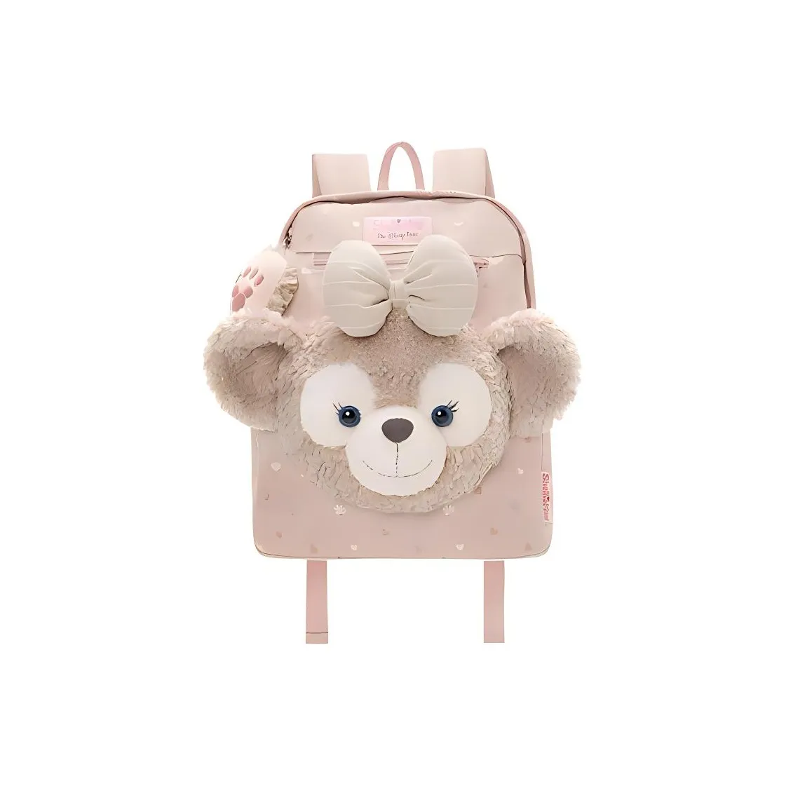 Disney Canvas Backpack Regular Women's Pink & White
