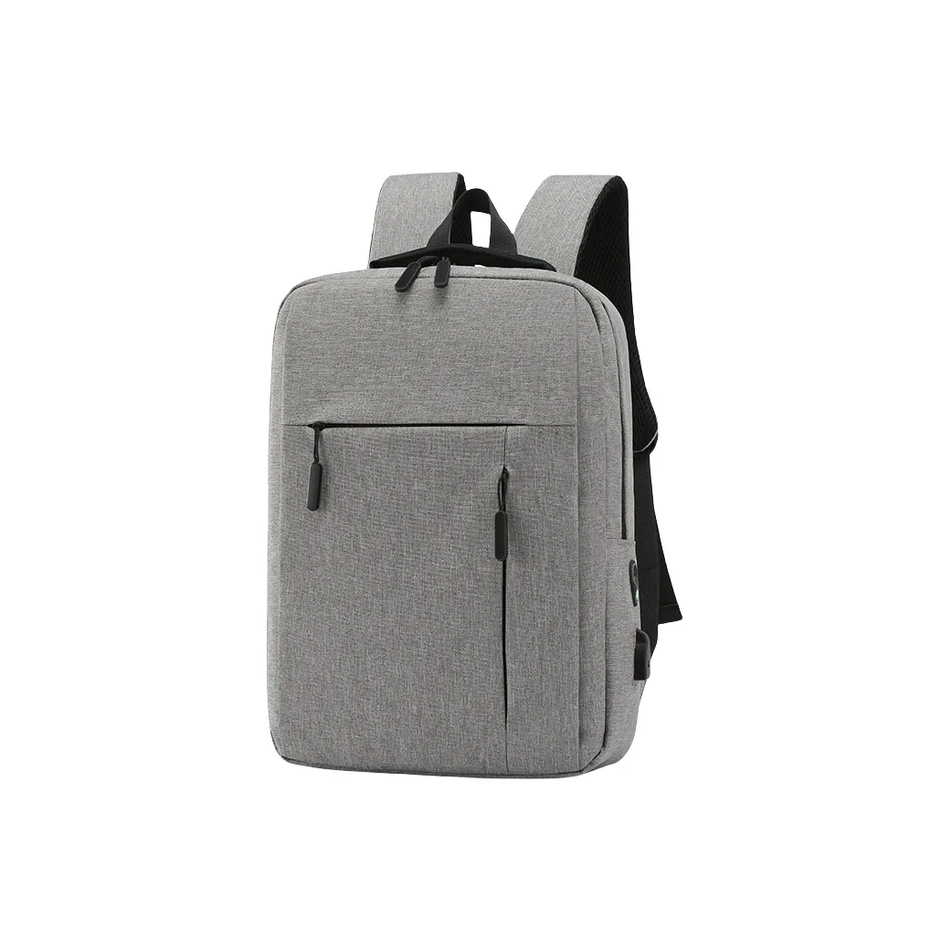 FAMAN Nylon Backpack With USB Port For Laptop Regular Unisex Black/Gray/Blue