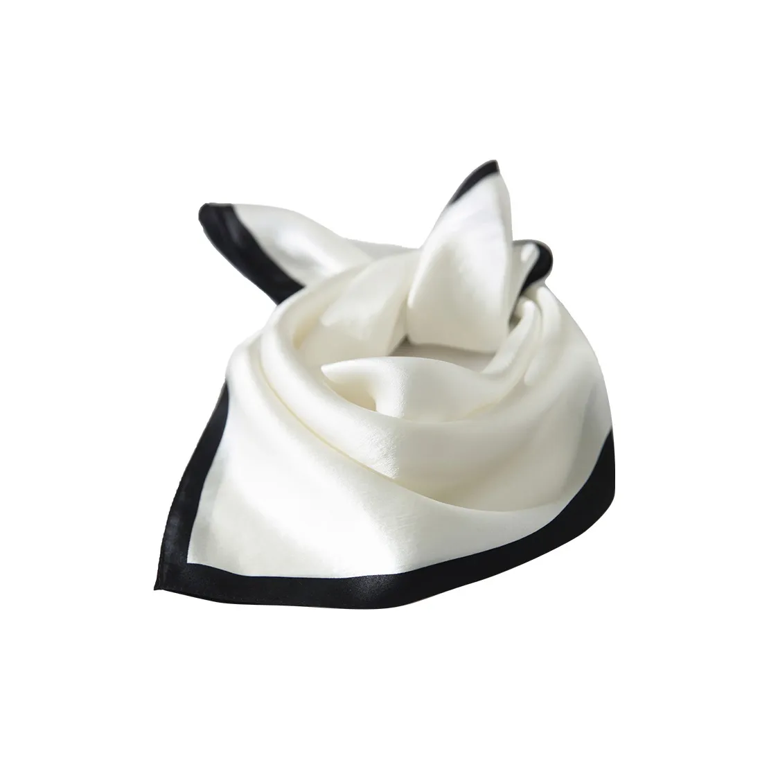 Hang Silk Road Шарфы из шелка Тутовый шелк Женские Белые