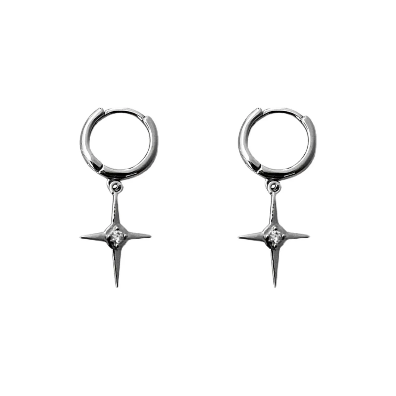 KILOH Серьги из титанового стального сплава Унисекс