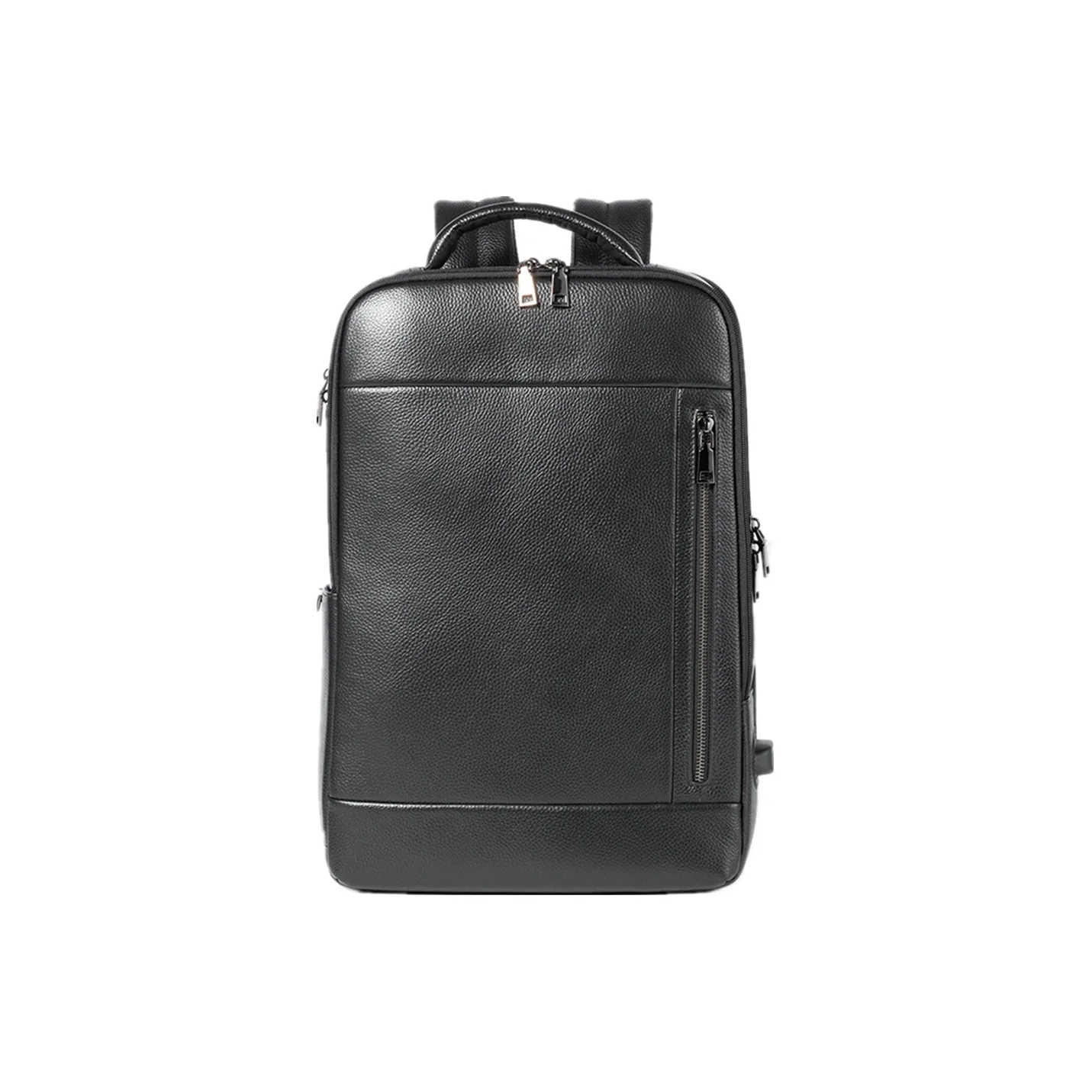 NOMK Top Коровья кожа Carry Рюкзак Большой Мужской Черный