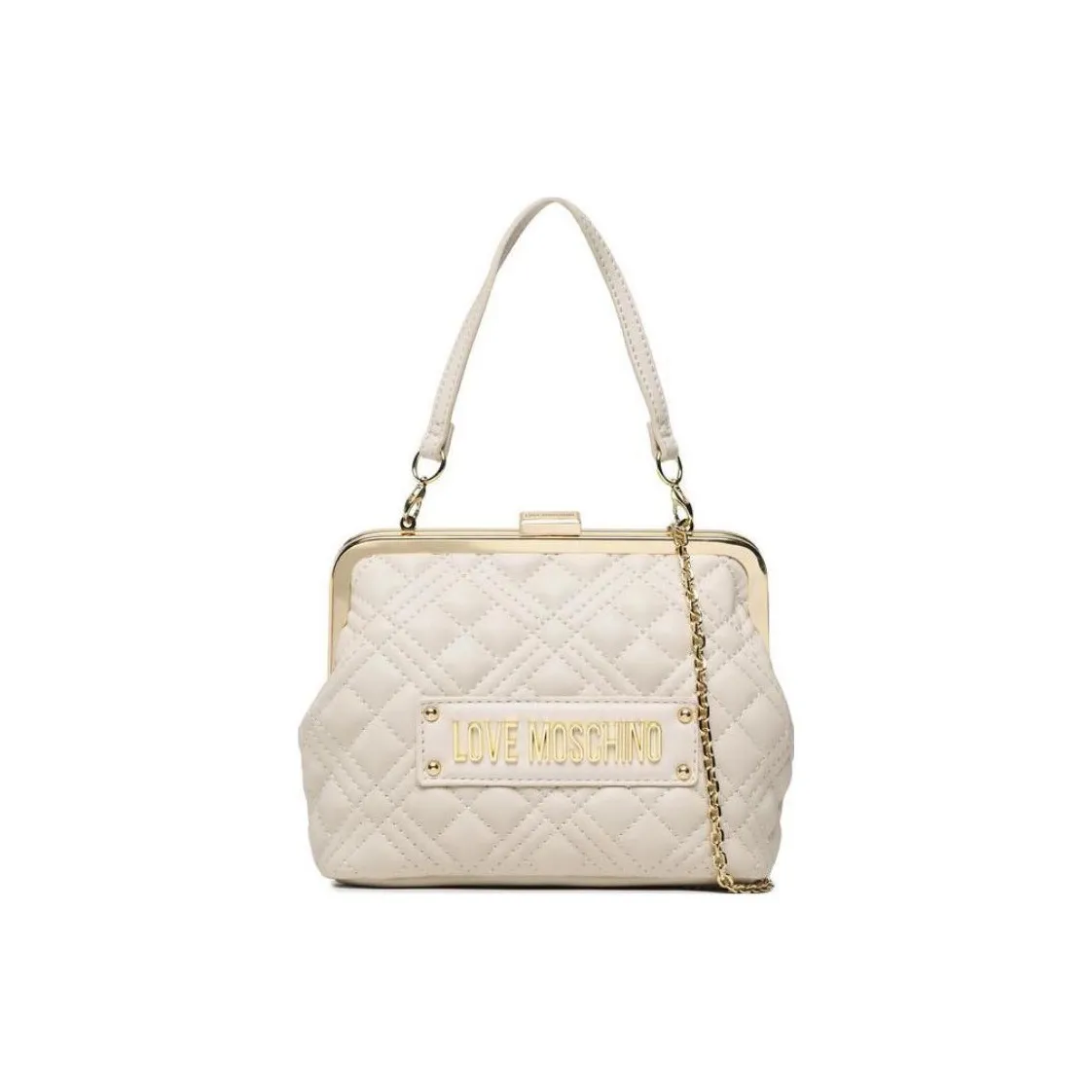 LOVE MOSCHINO Кожа Пельменная Сумка Сумка Сумка через плечо Женская Белая