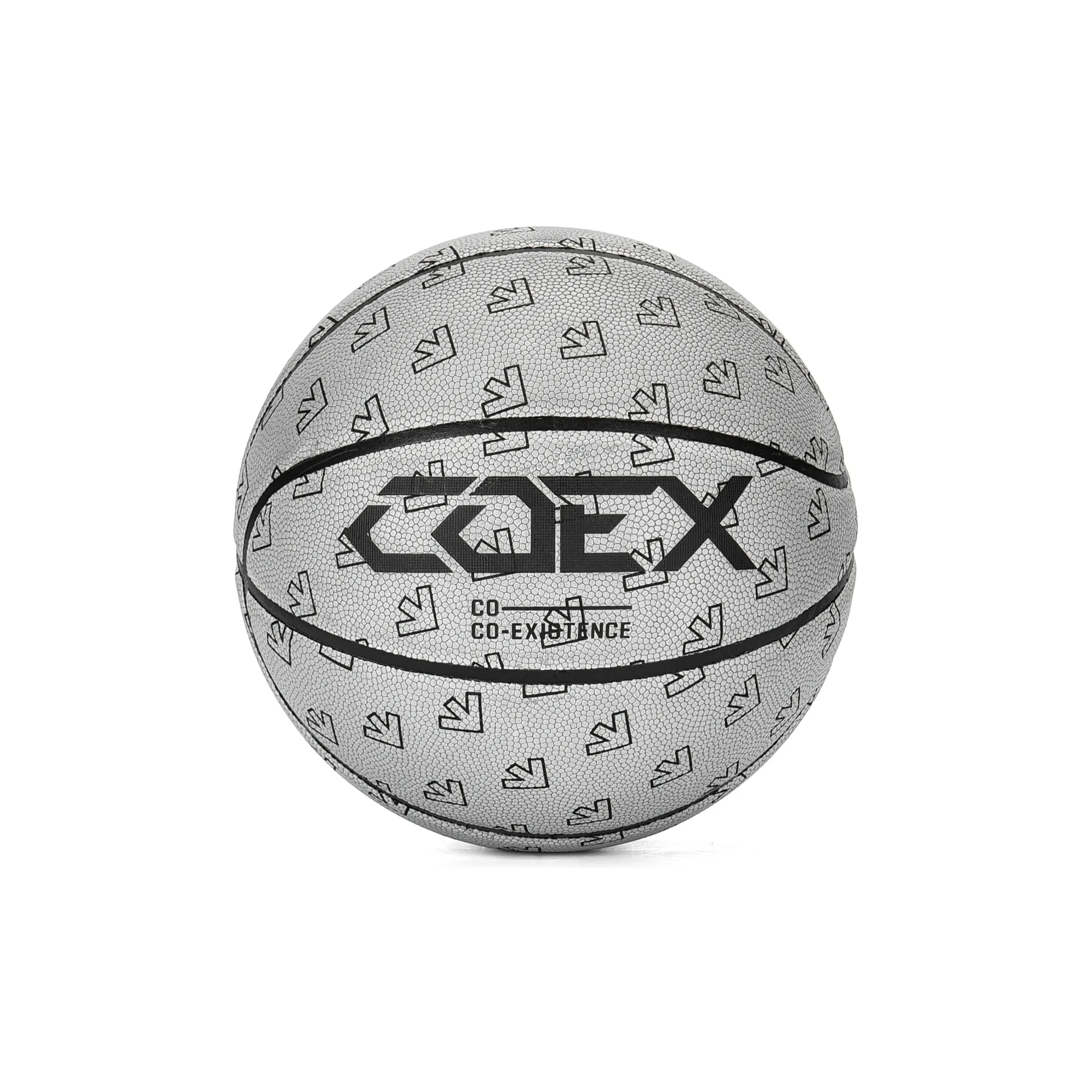 Sijue PU Basketball Gray Size 7 Reflective Unisex