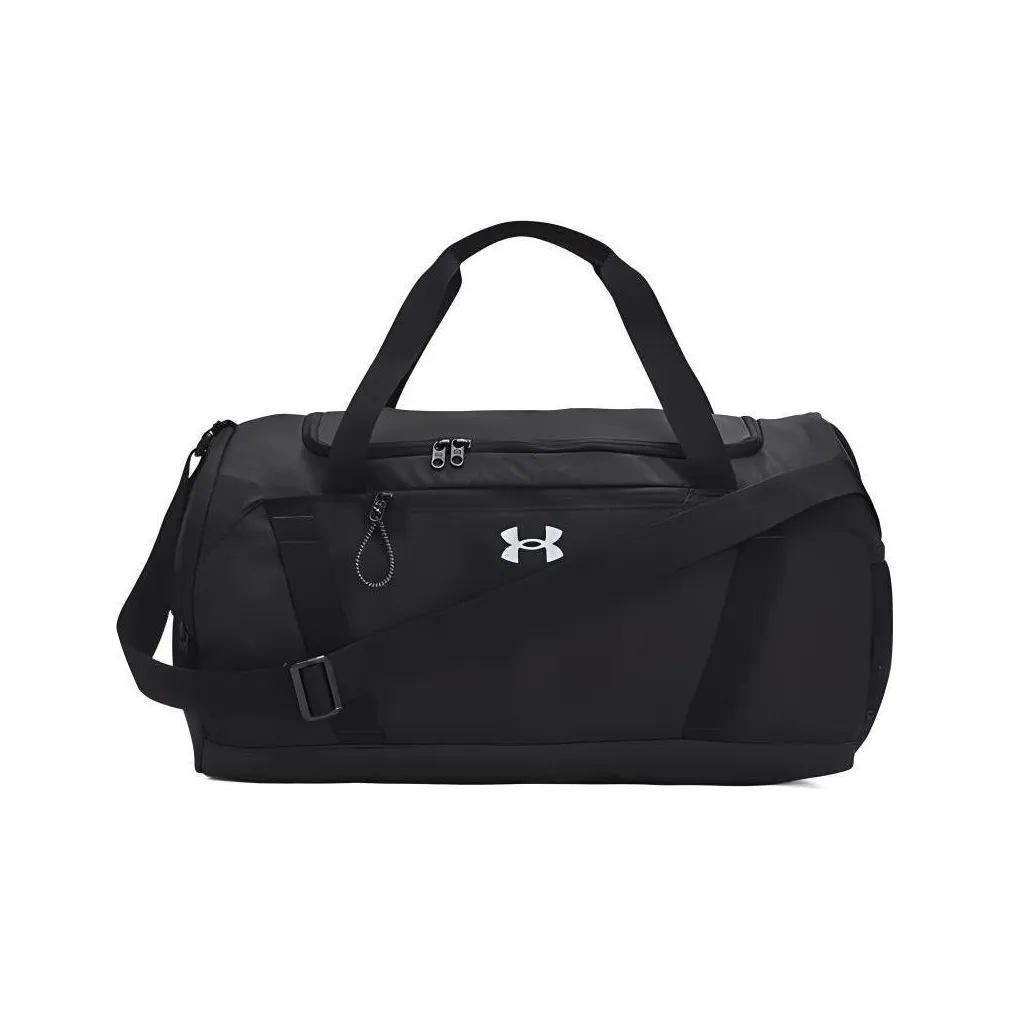 Under Armour Polyester Portable One Shoulder Crossbody Training Bag, Gym Bag, Travel Bag Women's Black