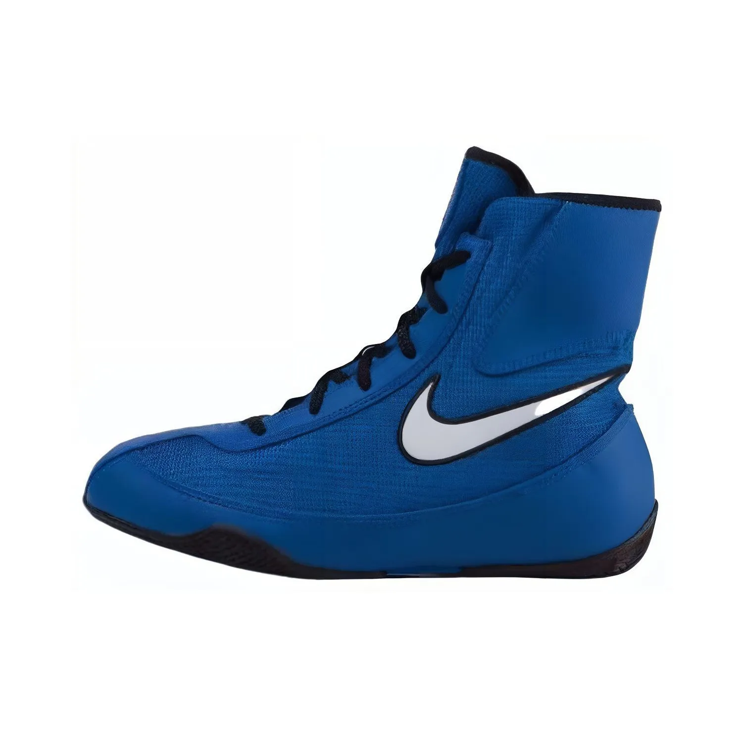 Nike Machomai Team Аbrasion Resistant Дышащие Высокие Кроссовки для Тренировок Унисекс Синие