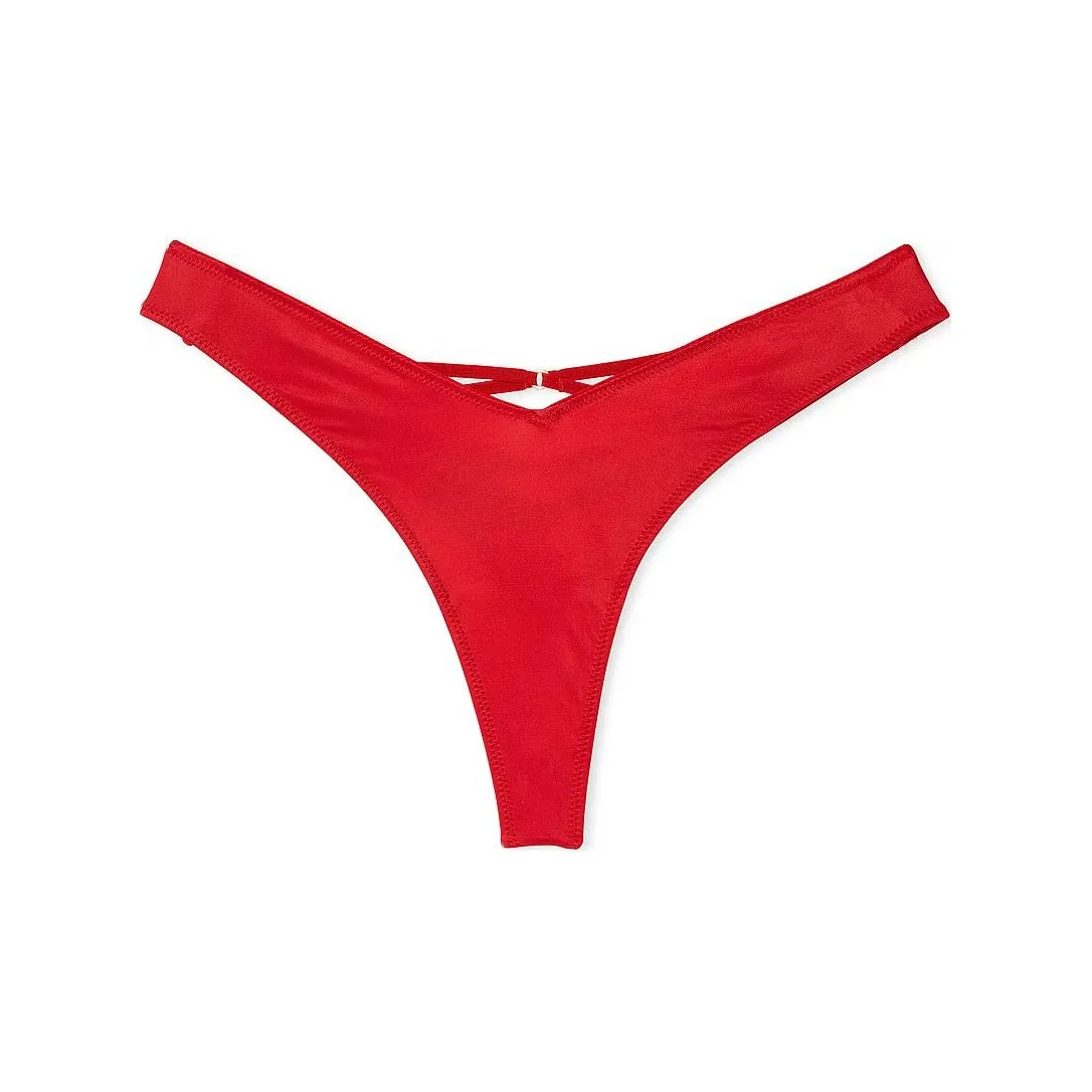 Victoria's Secret PINK VERY SEXY Icon By Victoa's St In Le Ae Tg Panty/Lk Underpants Women's 1 Pack Red