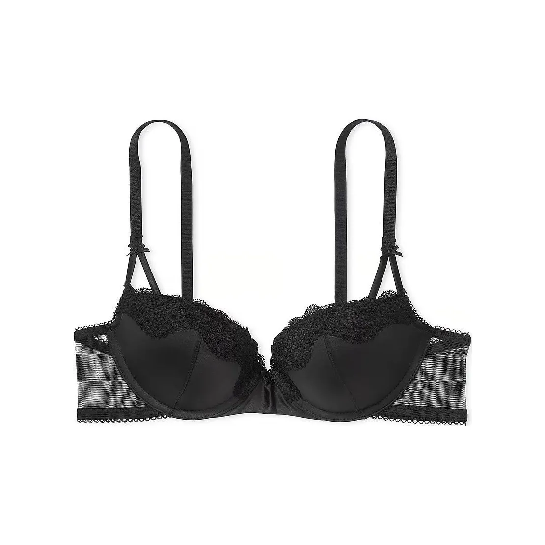Victoria's Secret PINK VICTORIA'S SECRET Tease Push Up Bra/Black Bra Women's Black