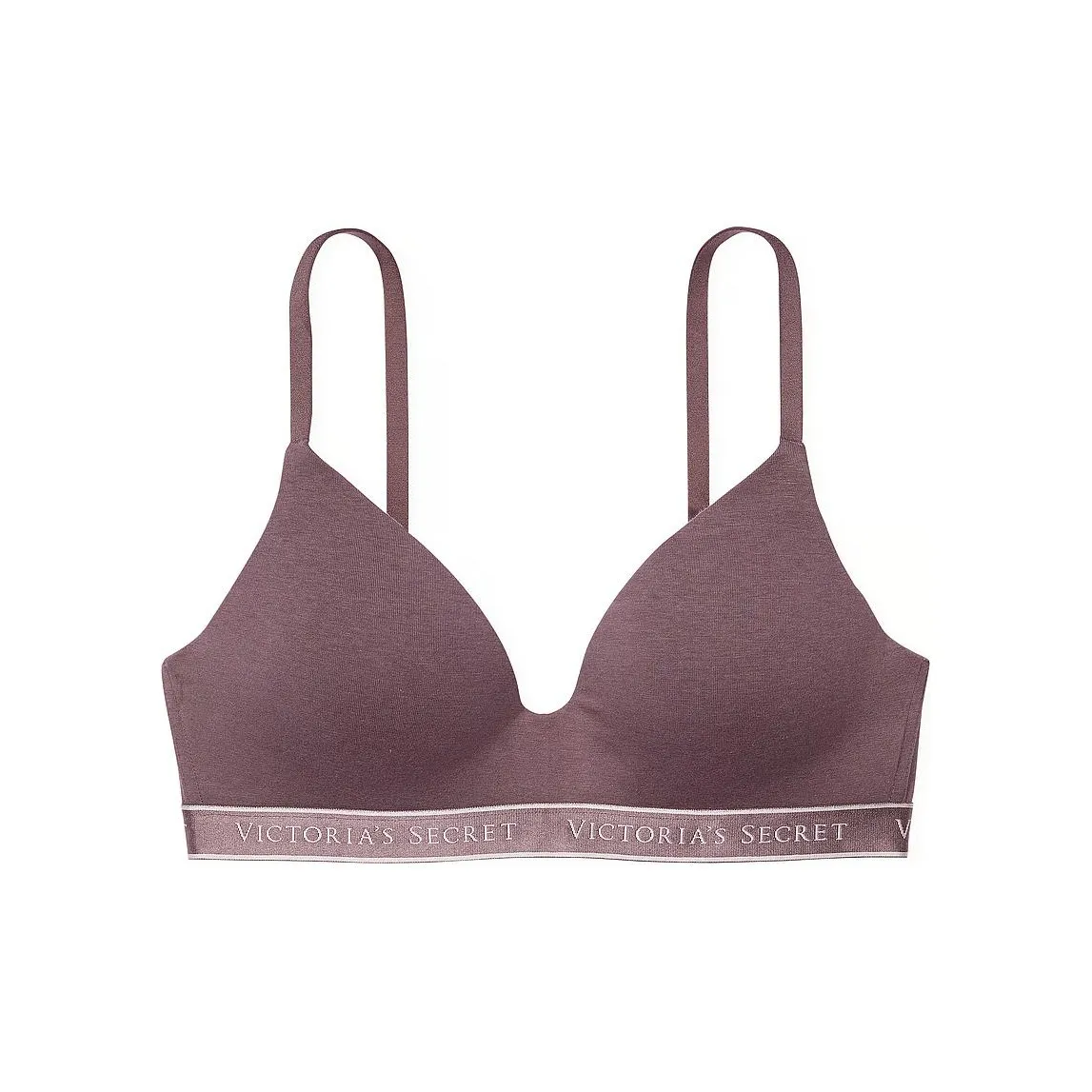 Victoria's Secret Christmas Season PINK THE T-SHIRT Cotton Lightly Lined Wireless Bra/ CB Bra Women's Blush Color