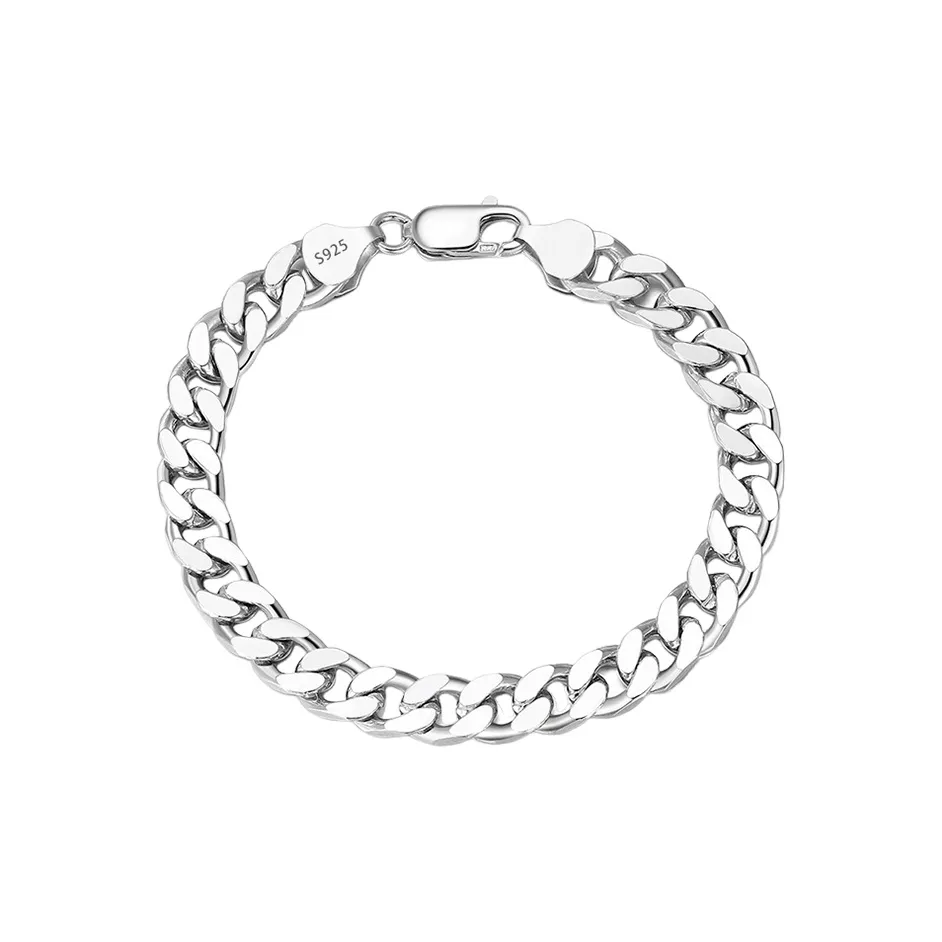 MAGICPOLE 925 Sterling Silver Bracelets Unisex Silver