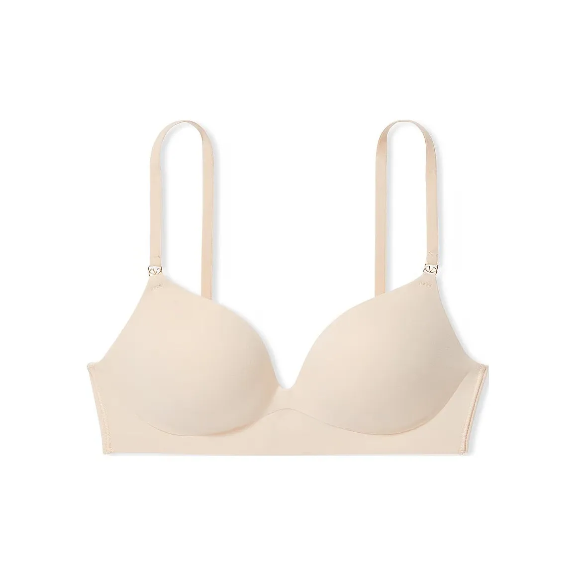 Victoria's Secret PINK LOVE CLOUD Wireless Push-Up Bra/Marzipan Bra Women's Beige