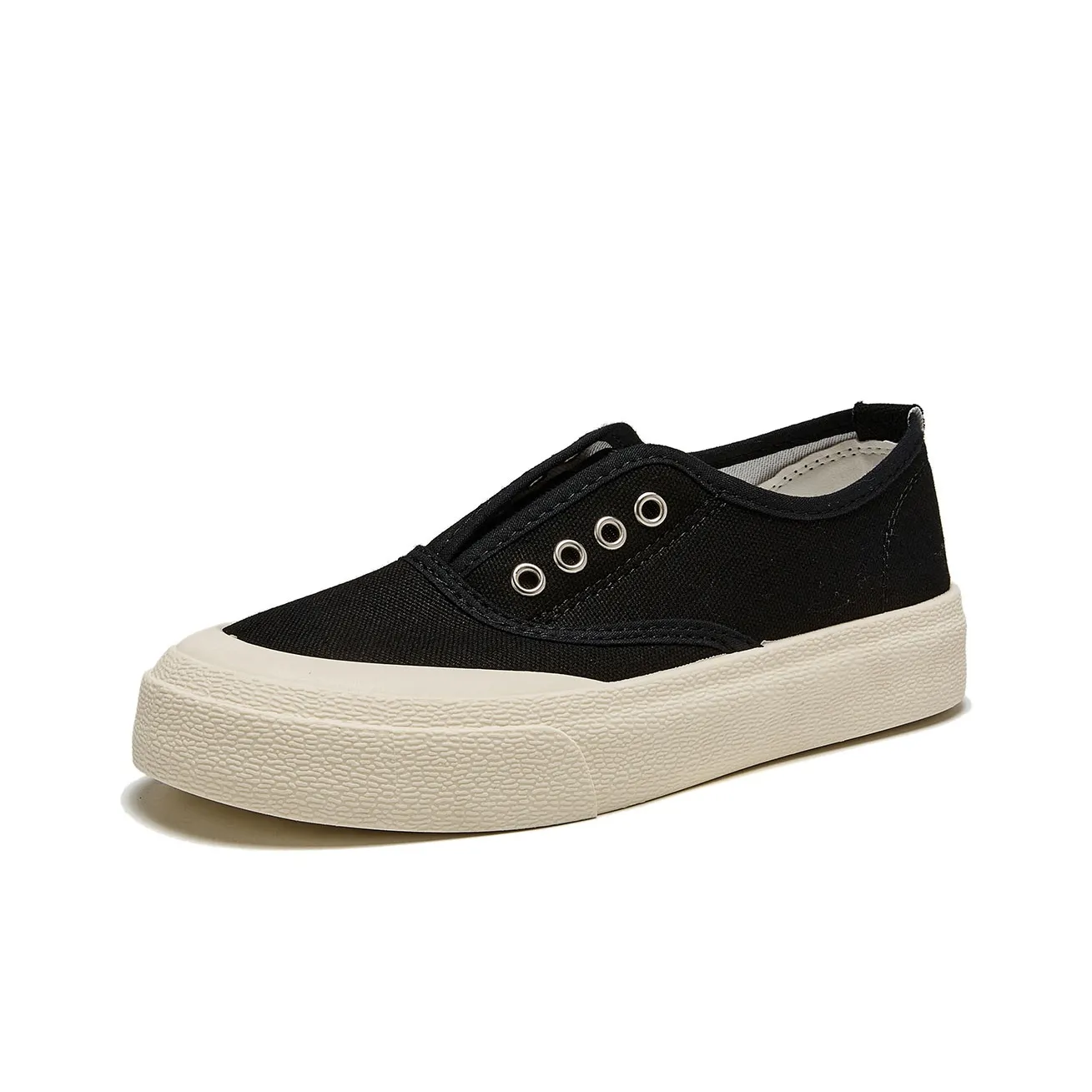 Little Red Man Low Top Canvas Shoes Women's