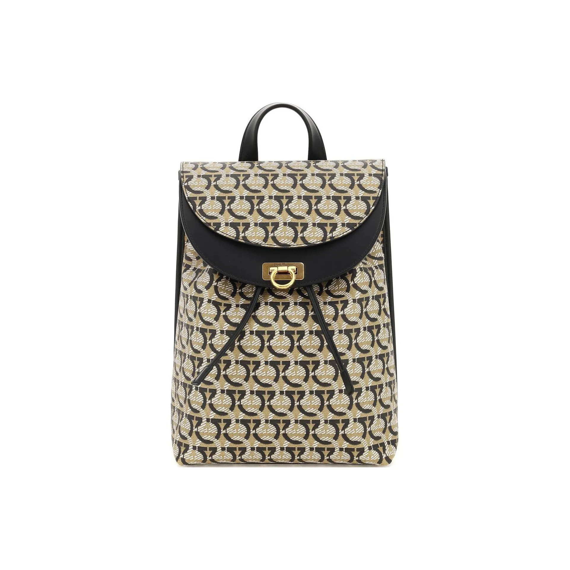 FERRAGAMO Fabric Backpack Unisex Multicolor