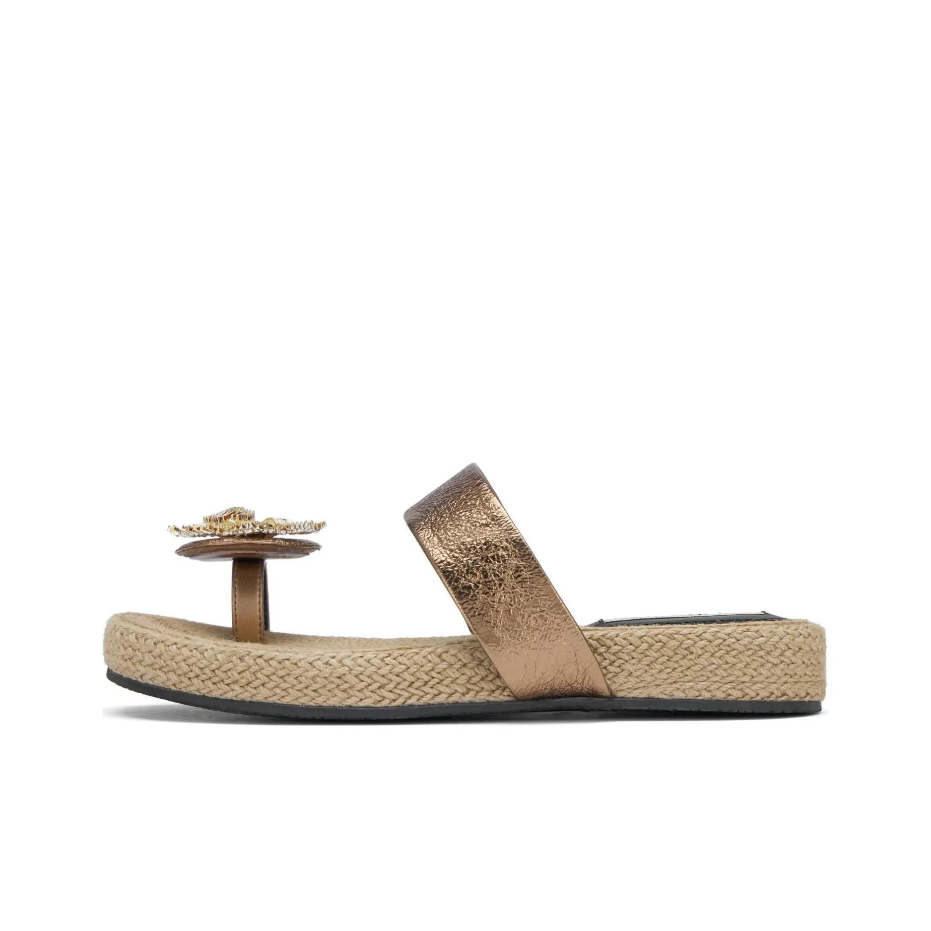 73Hours Шлепанцы Женские Bronze Gold