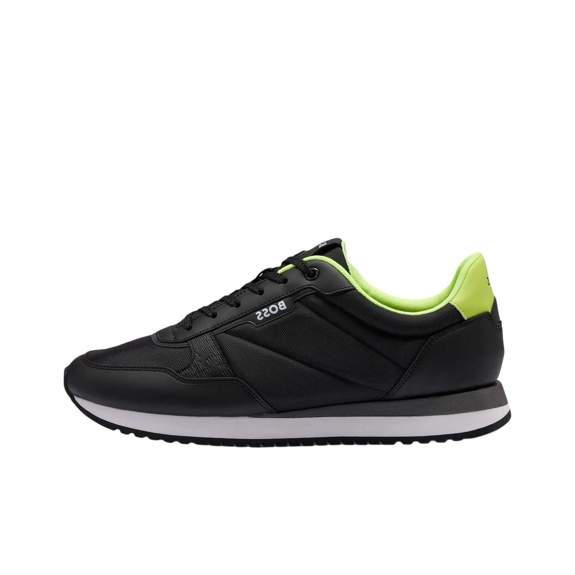 Hugo Boss Retro Runner Low Топ Повседневная обувь Мужская Черная