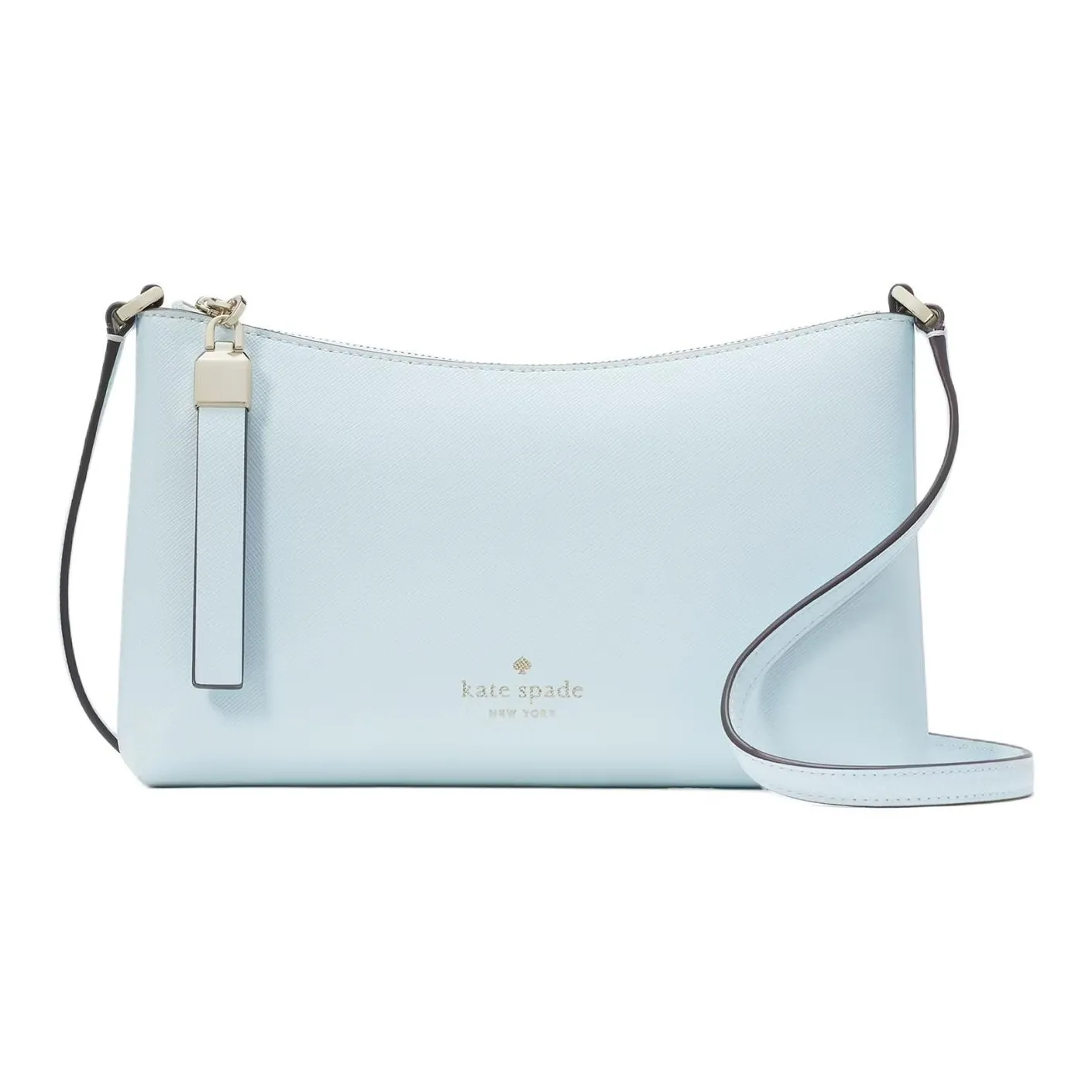 Kate Spade Saffiano кожа через плечо сумка женская небесно-голубая