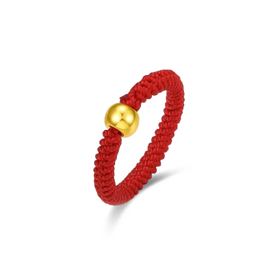 WANLIACC Сплав Fortune Bead Ring Unisex