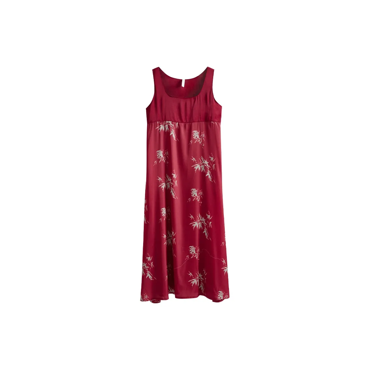 Same Language Nightgown Women's China Red Gold Bamboo