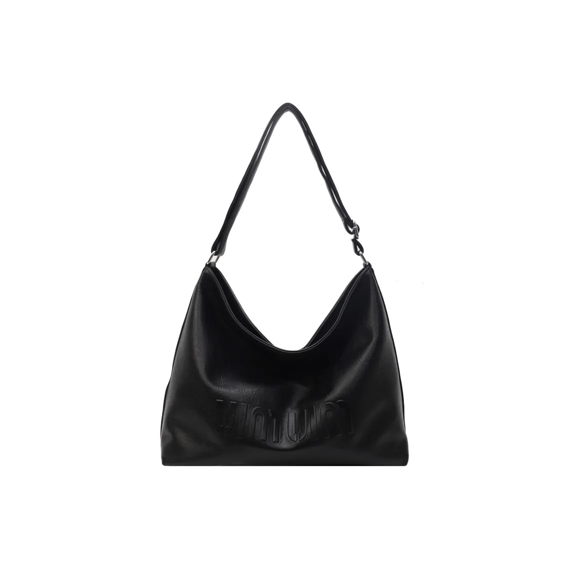 Morellybear PU Shoulder Bag Women's Black/Ecru/Brown/Coffee