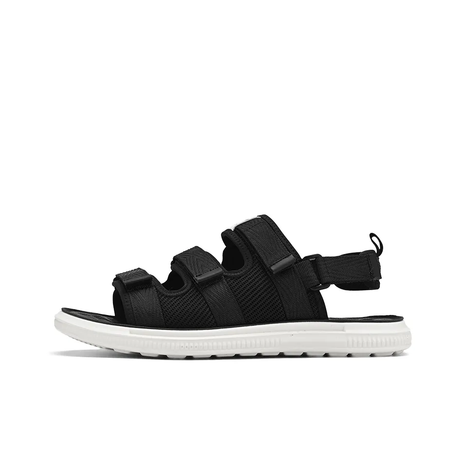 Warrior Comfortable Soft Sole Men's Black Beach Sandals