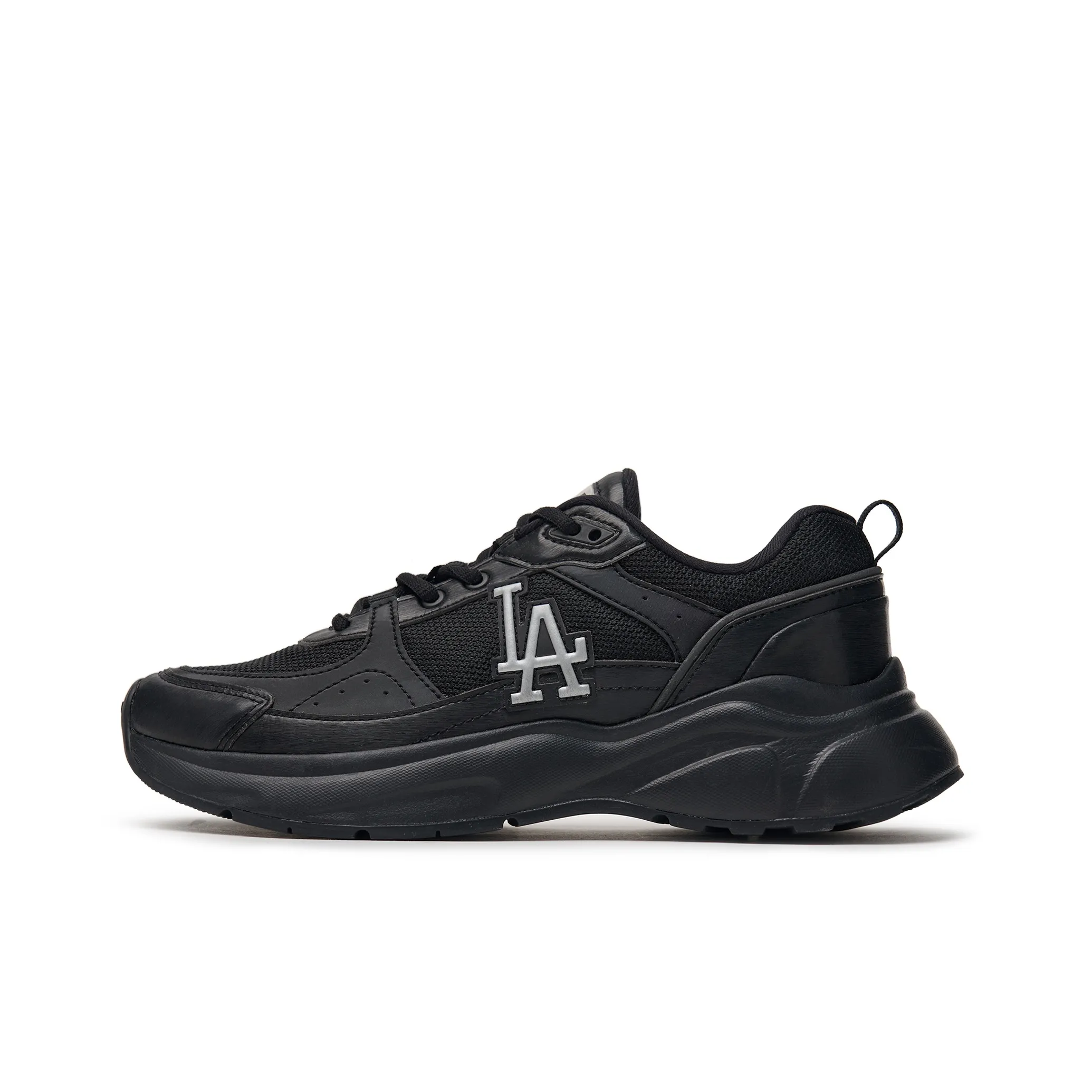MLB Chunky Runner Fastball Cushioned Slip Resistant Low Top Casual Shoes Unisex Black