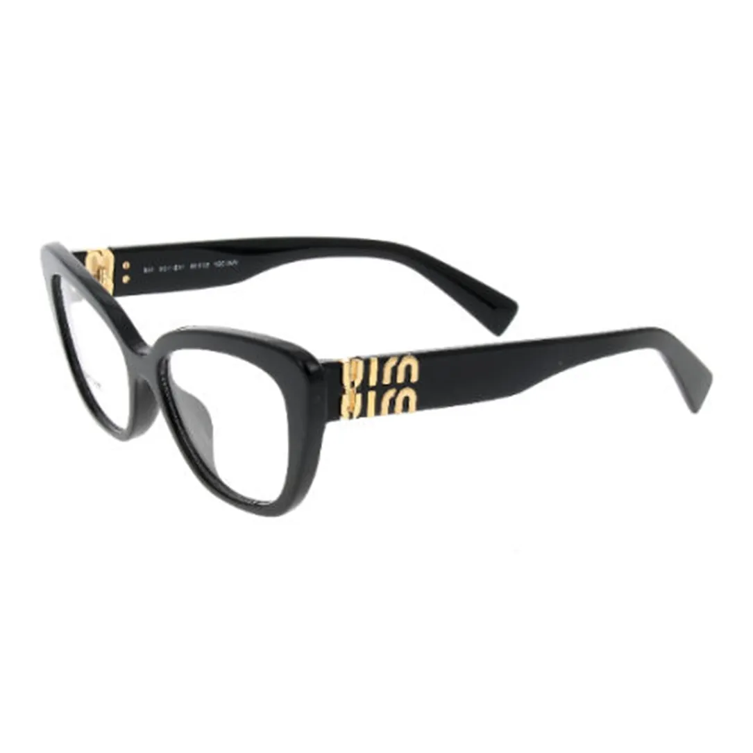 MIU MIU Оправы для очков "Кошачий глаз" Женские Черные