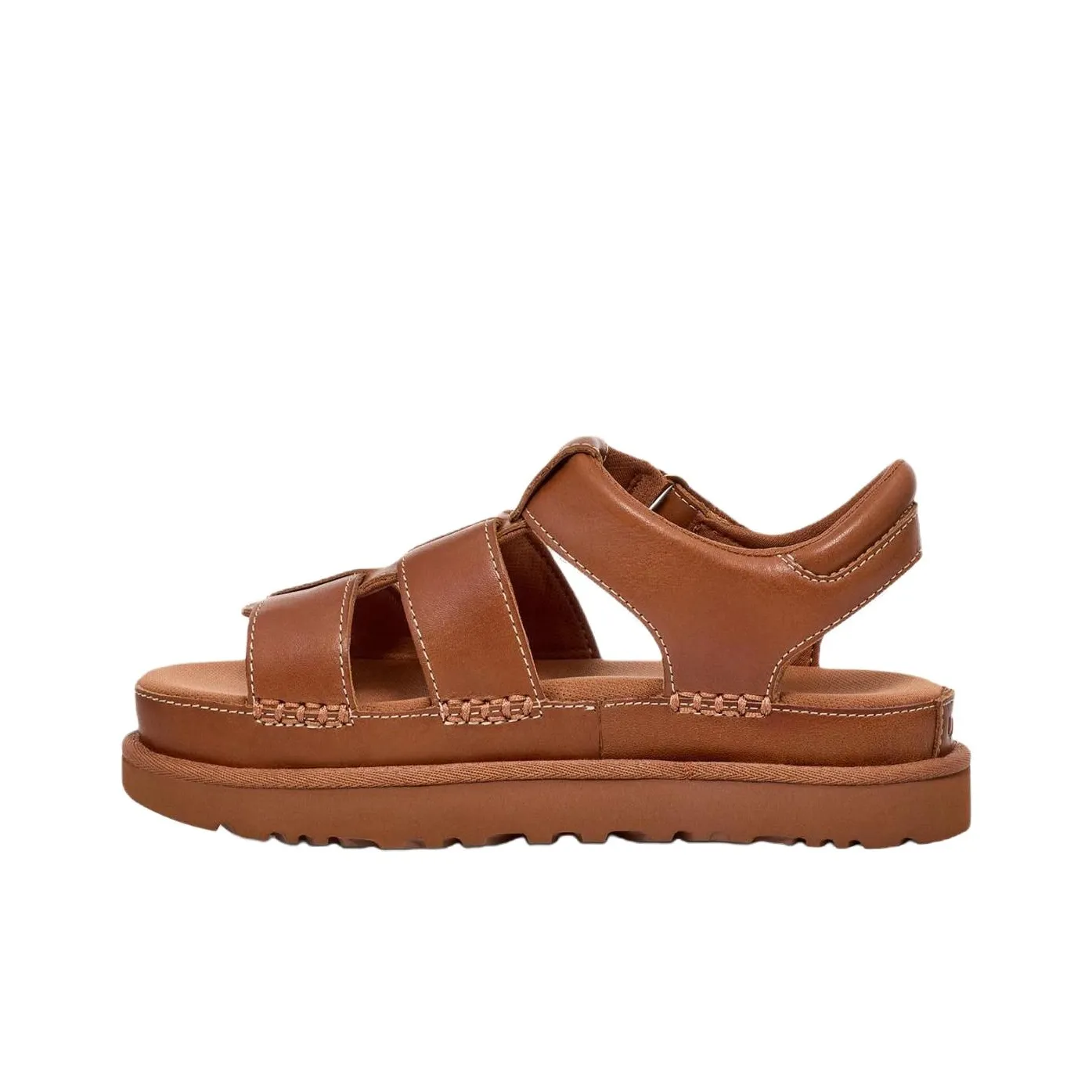 UGG Goldenstar Strap Platform Sandal 
Tan
 Women
s