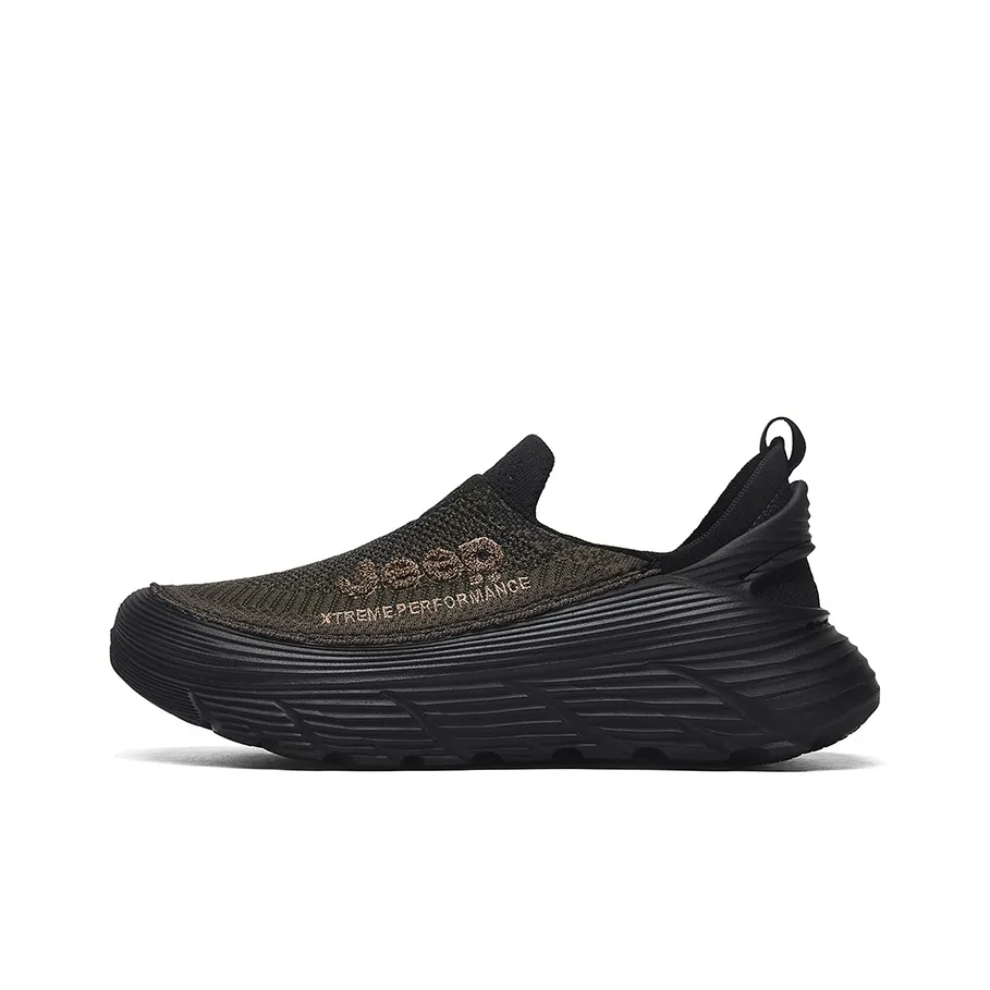 JEEP Slip On Slip On Low Топ Повседневная обувь Мужская Хаки