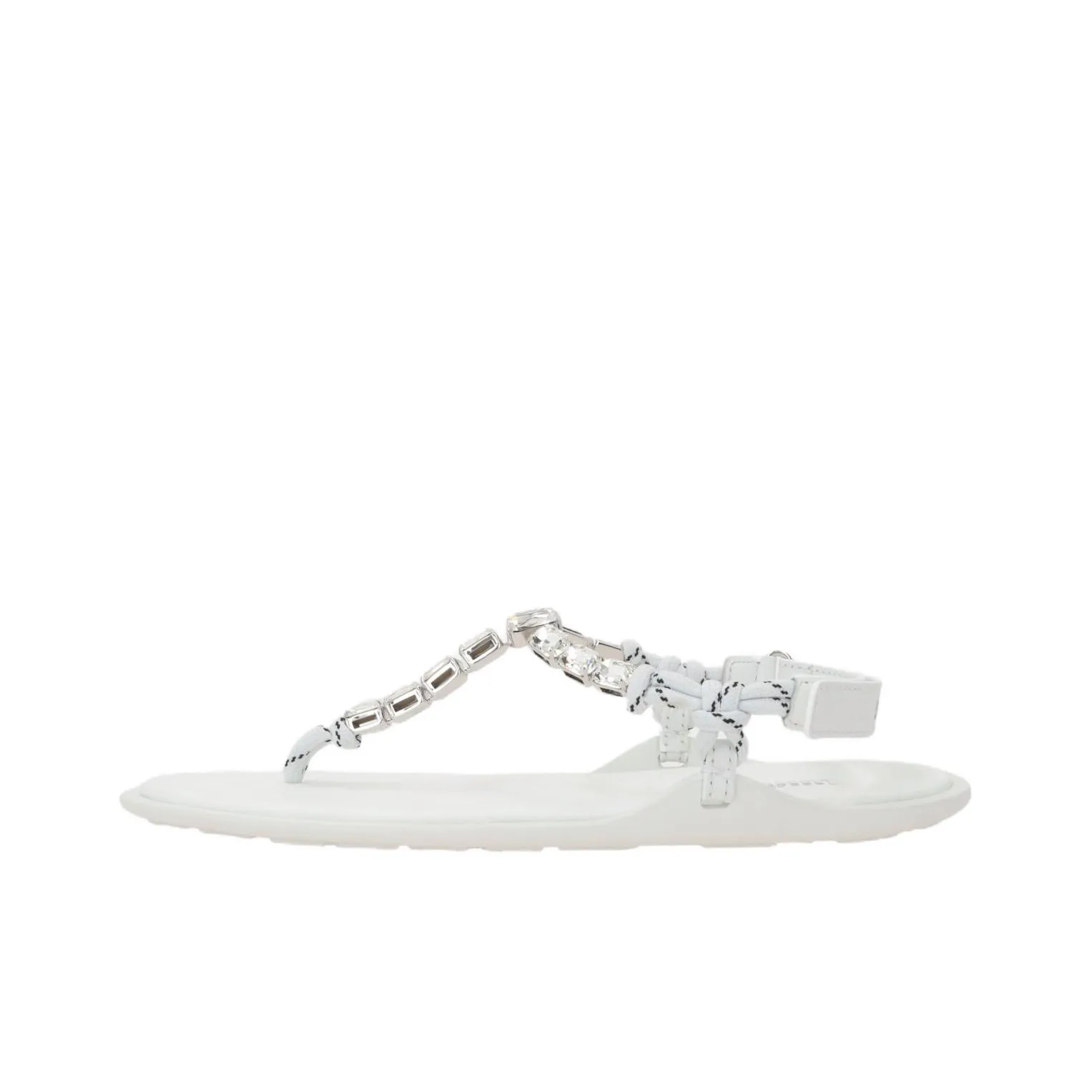 MIU MIU Strap Sandals Women's White