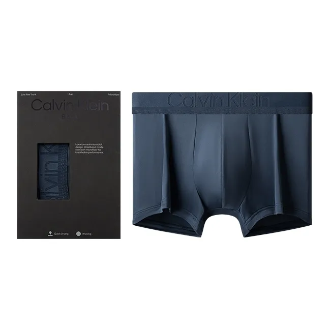 CK Calvin Klein Black Label Series Боксеры Мужские 1 Пачка Синий Черный