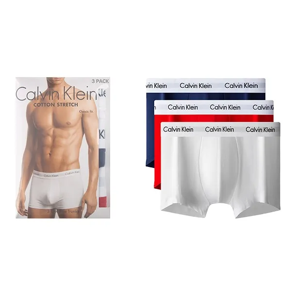CALVIN KLEIN Underpants Men's 3 Pack Multicolor