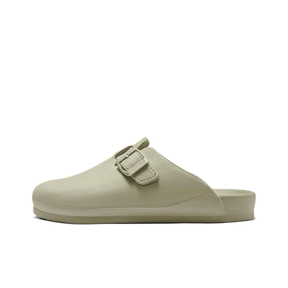 Skechers Quiet Quick Dry Slide Slippers Men's Gray White