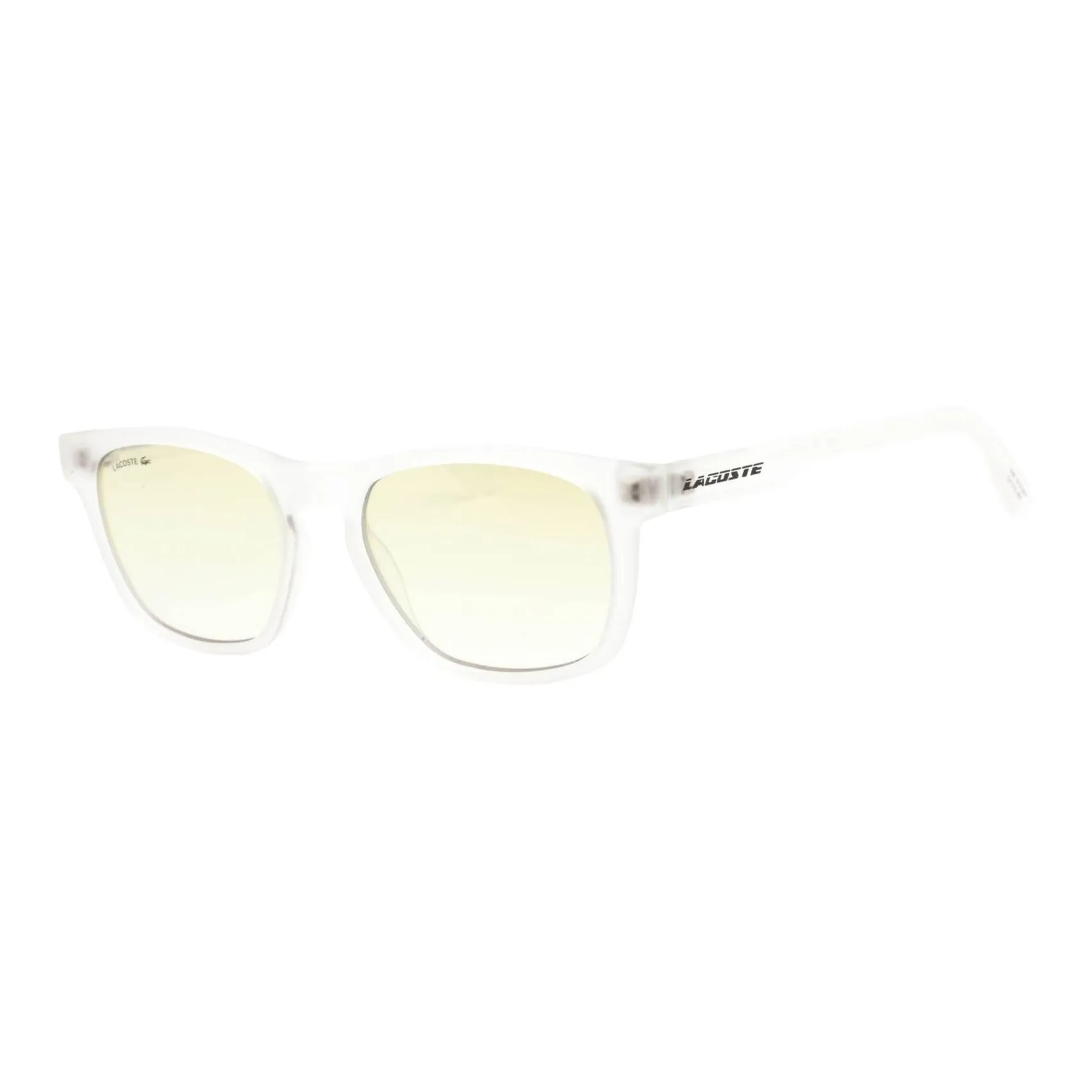 LACOSTE Rectangular Sunglasses Men's White
