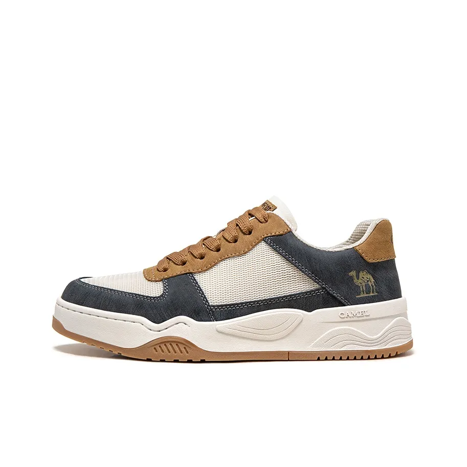 CAMEL Puffy Shoes Wear-Resistant Low-Top Skateboard Shoes Men's