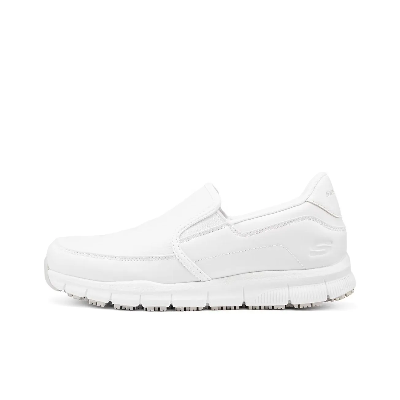 Skechers Relaxed Fit Wear resistant And Lightweight Low Top Casual Shoes Women's White
