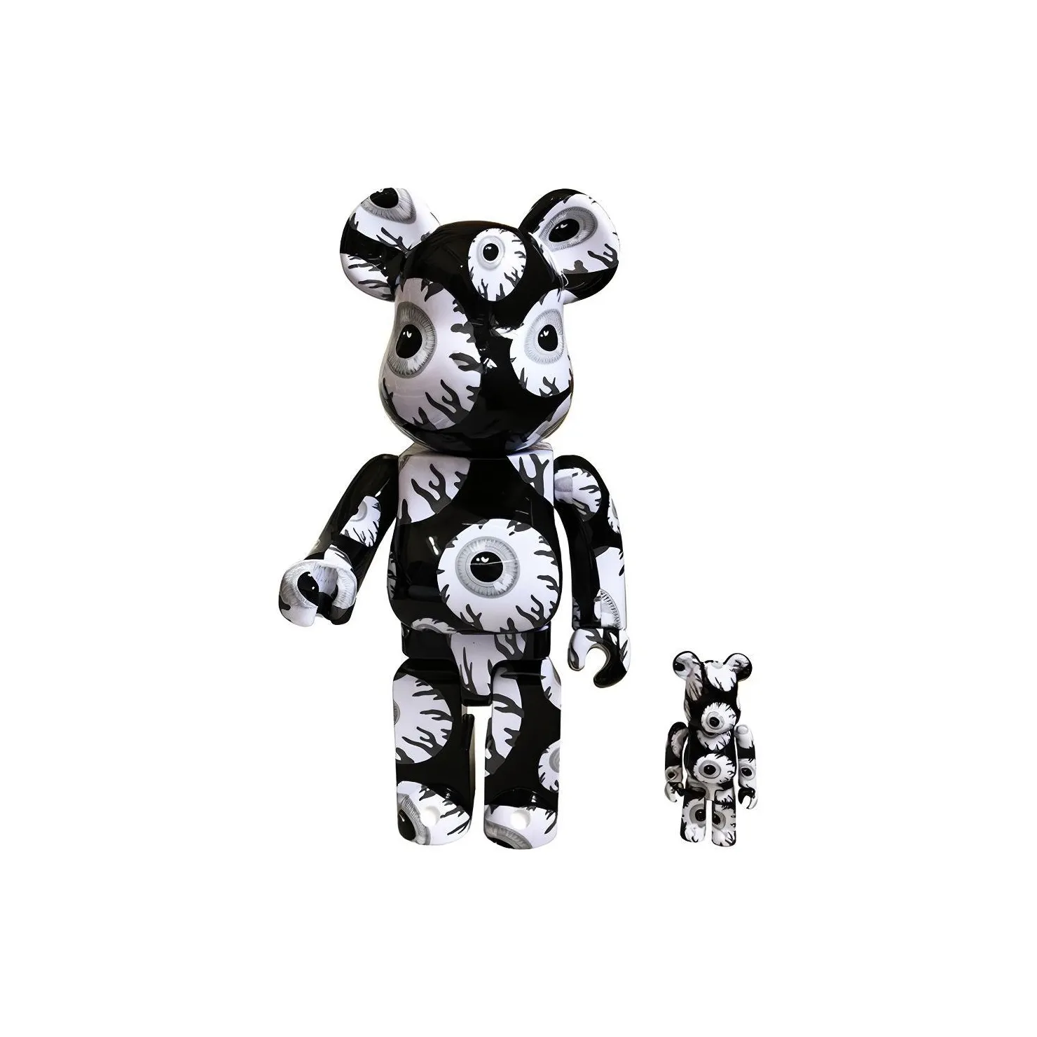 BE@RBRICK Mishka Monochromatic