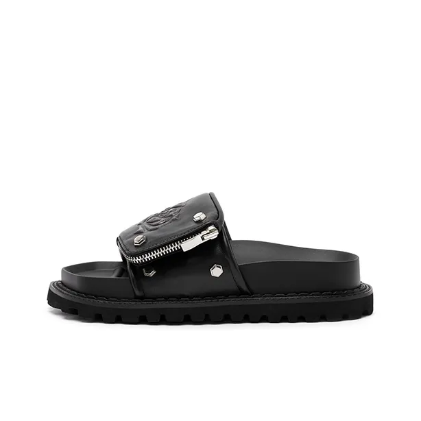 SUGARSU Slide Slippers Women's Black