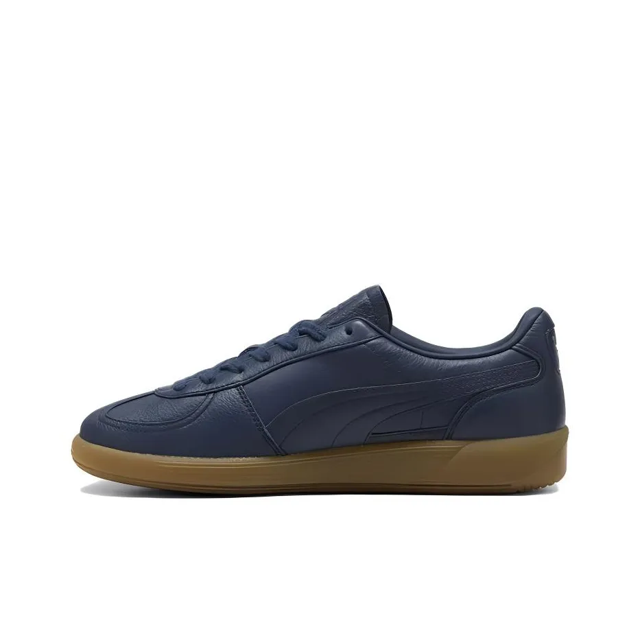 PUMA Palermo PREMIUM Low Топ Скейтборд Кроссовки Мужские Морской Синий