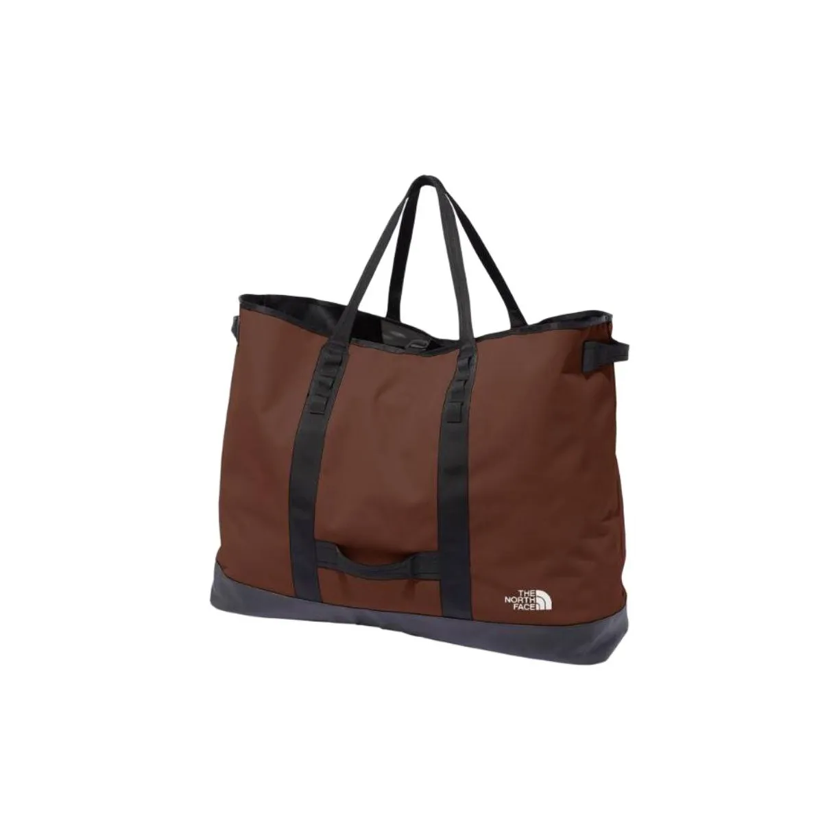 THE NORTH FACE 116L Handbag Outdoor Bag Recycled Polyester TPU Cappuccino Unisex