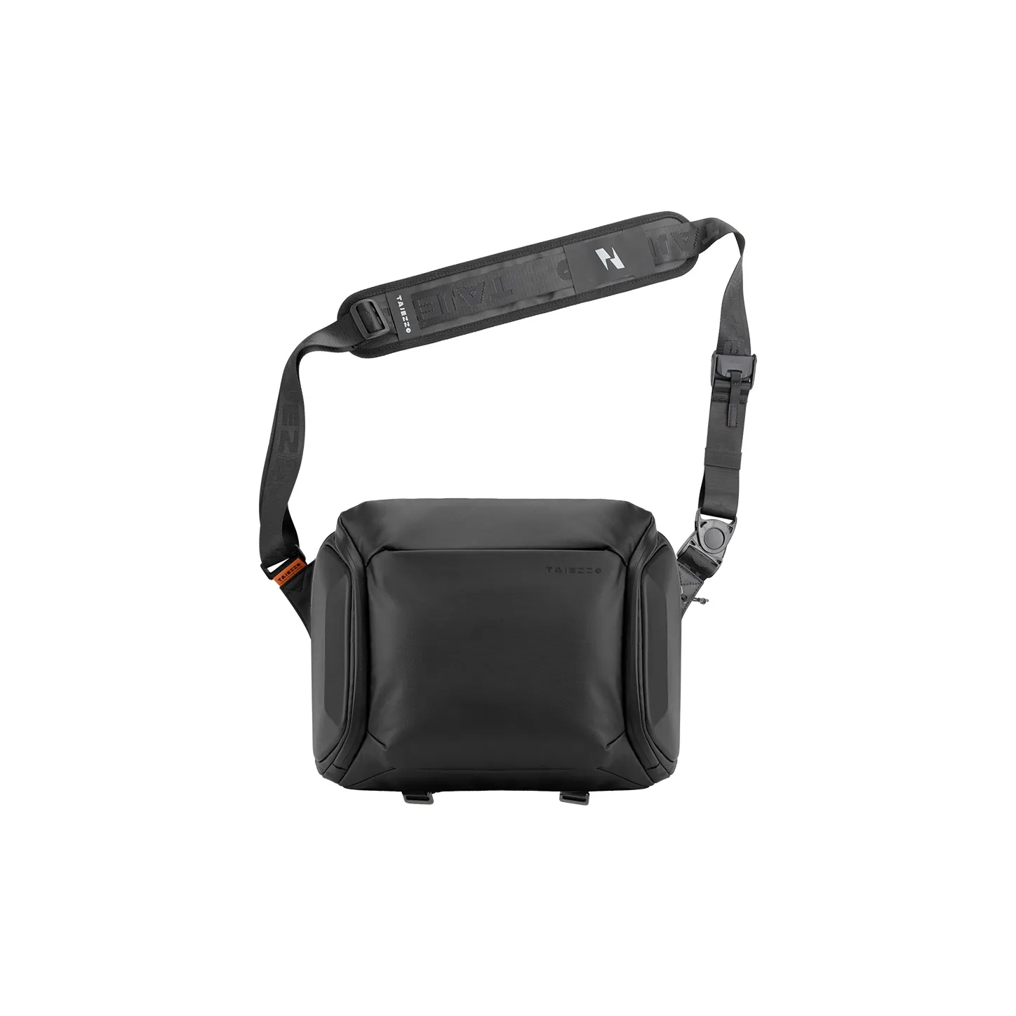 TAJEZZO Storage Liner Single Bag Crossbody Bag EVA, Fabric Black Unisex