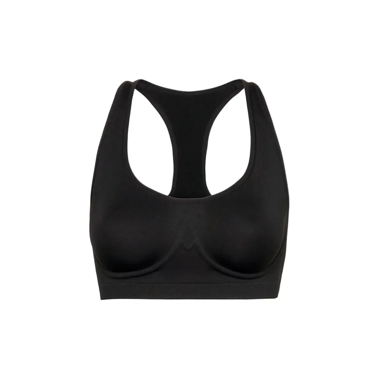 CK Calvin Klein Брейтлет Спандекс Бюстгальтер Женский Черный