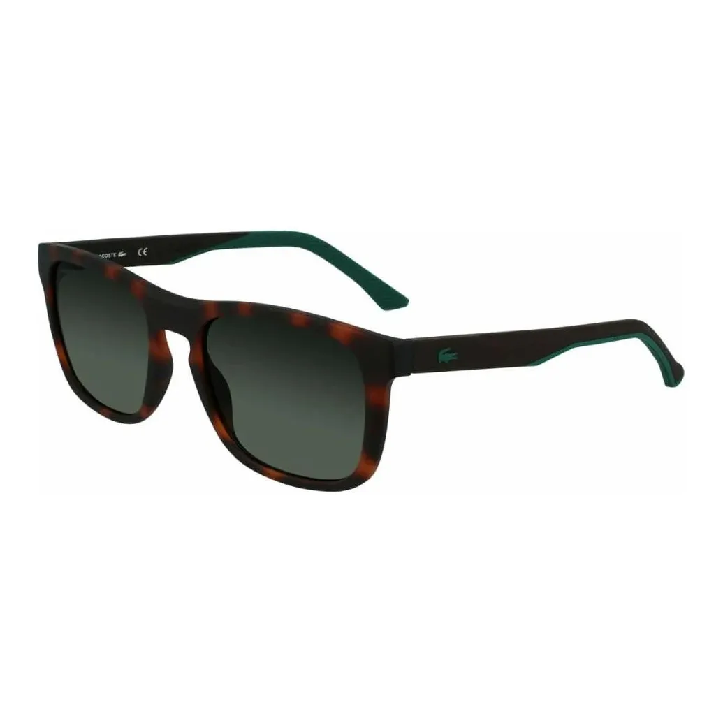LACOSTE Square Sunglasses Men's Tortoiseshell
