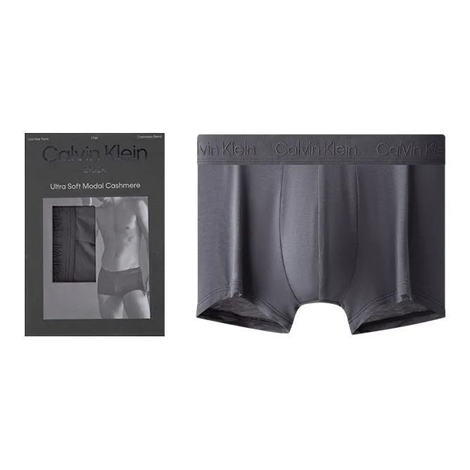 CALVIN KLEIN Black Label Series Boxer Shorts Men's 1 Pack Dark Gray