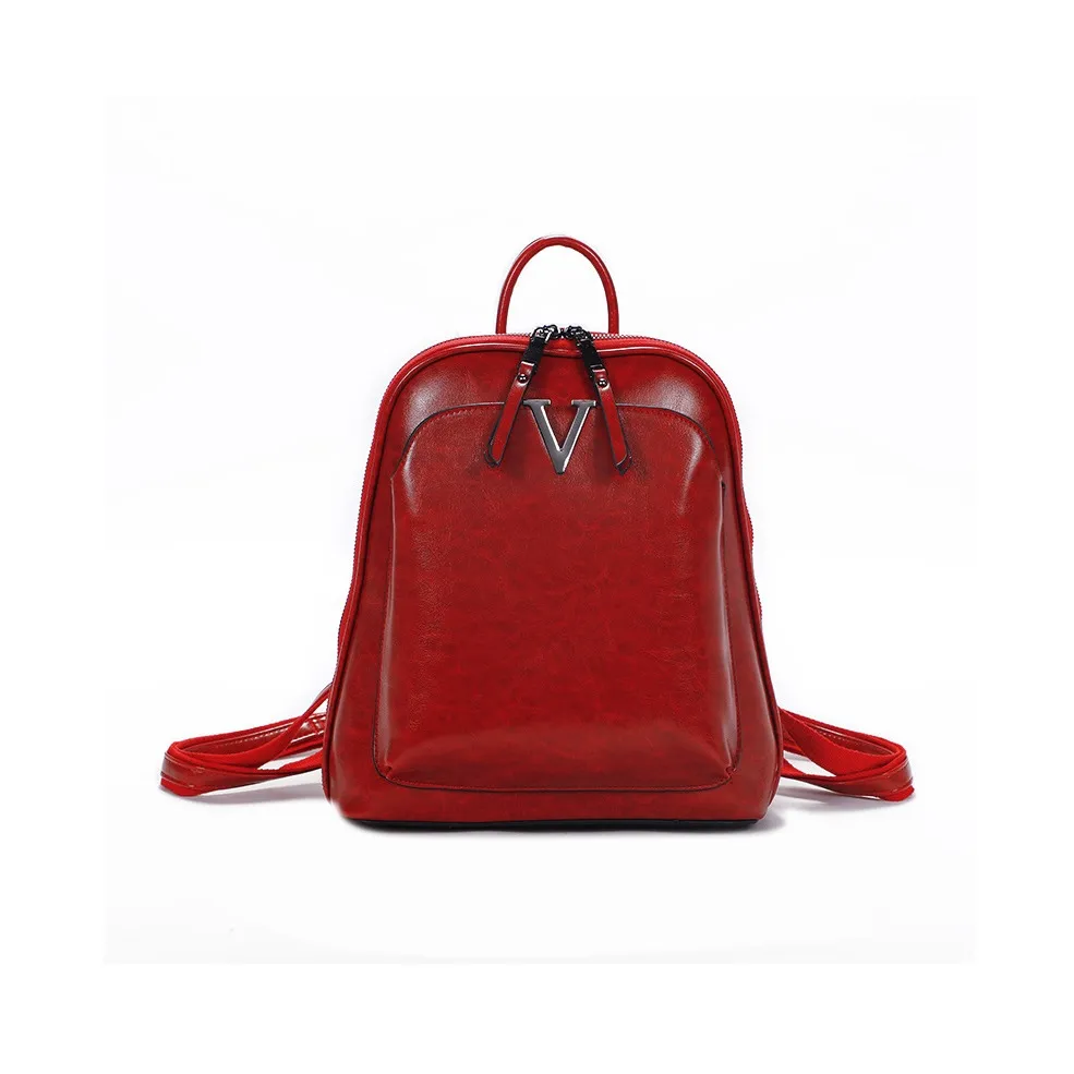 H YXIANG Рюкзак из коровьей кожи женский