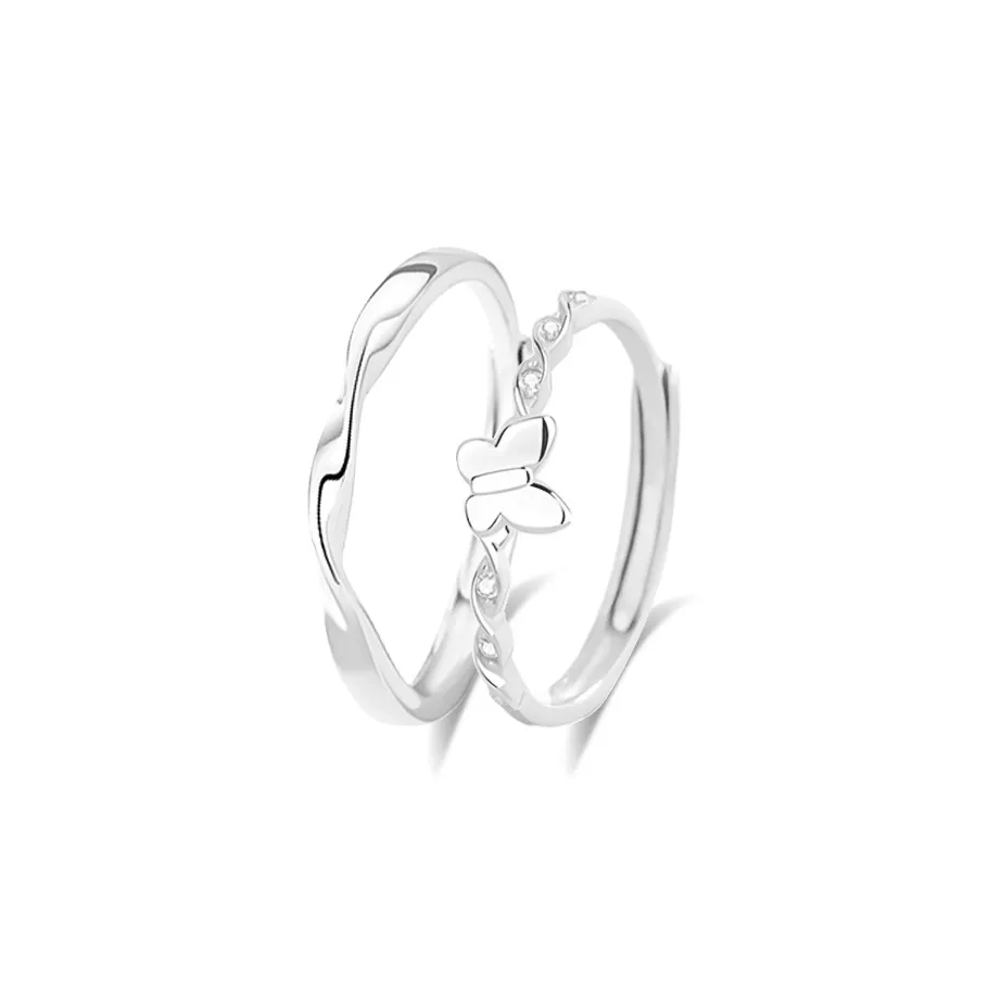 MUYAN Сплав Любовь бабочки Кольцо Унисекс